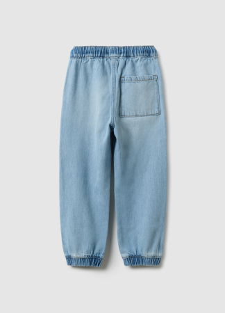 BAIETI - OVS Kids Jogger Denim Light Blue Baieti 3-10 Ani