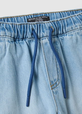 BAIETI - OVS Kids Jogger Denim Light Blue Baieti 3-10 Ani