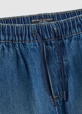 BAIETI - OVS Kids Jogger Denim Medium Blue Baieti 3-10 Ani