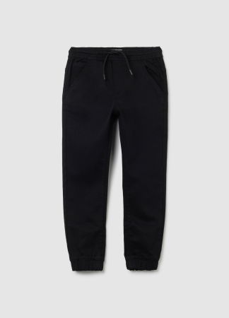 Jeans - OVS Kids Jogger Denim Negri Baieti 10-15 Ani