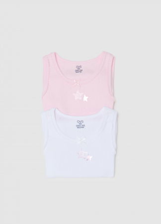 FETE - OVS Kids Lenjerie Alba/Roz Fete 3-10 Ani