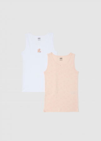 ДЕВОЧКИ - OVS Kids Нижнее Бельё Для Девочек Белое/Розовое 3-10 Лет