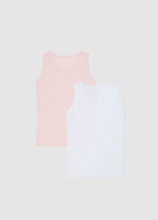 Fetite 3-10 ANI - OVS Kids Lenjerie Alba/Roz Fete 3-10 Ani