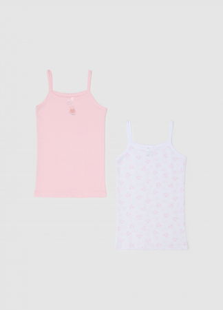 Fetite 3-10 ANI - OVS Kids Lenjerie Alba/Roz Fete 3-10 Ani