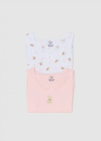OVS Kids Lenjerie Alba/Roz Fete 3-10 Ani [3]