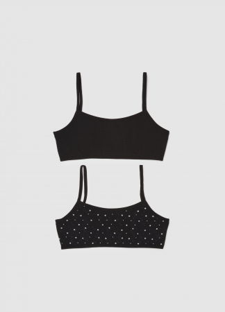 Fetite 10-15 ANI - OVS Kids Lenjerie Neagra Fete 10-15 Ani