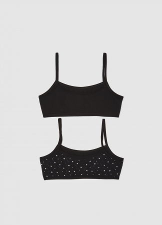 Fetite 10-15 ANI - OVS Kids Lenjerie Neagra Fete 10-15 Ani