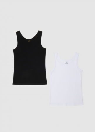 Fetite 10-15 ANI - OVS Kids Lenjerie White/Black Fete 10-15 Ani