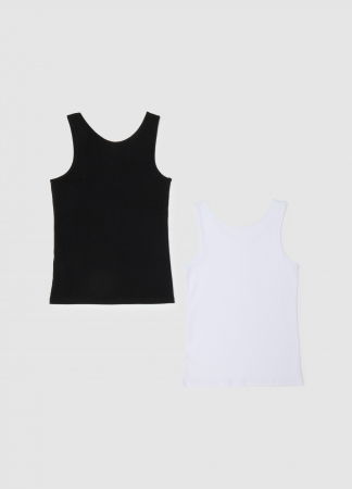 Fetite 10-15 ANI - OVS Kids Lenjerie White/Black Fete 10-15 Ani