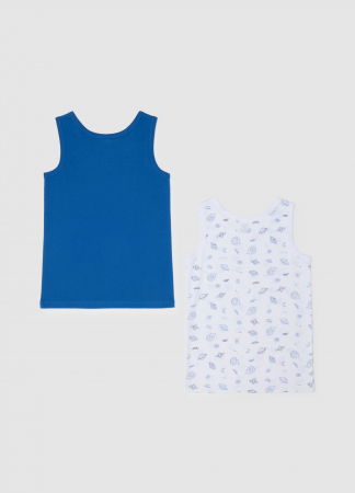 BAIETI - OVS Kids Lenjerie White/Lt Blue Baieti 3-10 Ani