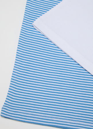 BAIETI - OVS Kids Lenjerie White/Lt Blue Baieti 3-10 Ani