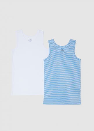 BAIETI - OVS Kids Lenjerie White/Lt Blue Baieti 3-10 Ani