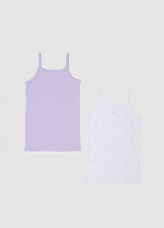 Fetite 3-10 ANI - OVS Kids Lenjerie White/Violet Fete 3-10 Ani