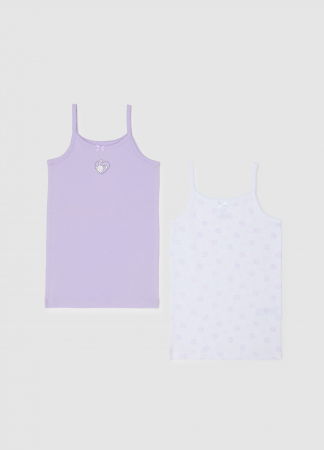 Fetite 3-10 ANI - OVS Kids Lenjerie White/Violet Fete 3-10 Ani