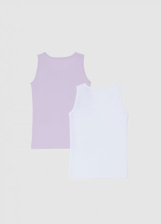 Fetite 3-10 ANI - OVS Kids Lenjerie White/Violet Fete 3-10 Ani