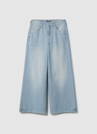 FETE - OVS Kids Pantaloni Blue/Alb Fete 10-15 Ani