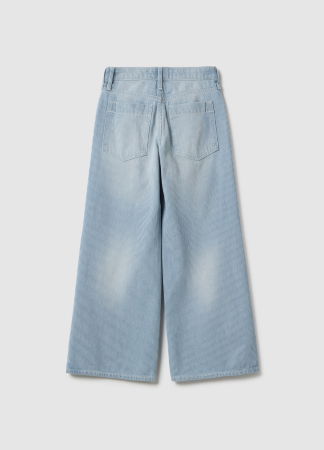 FETE - OVS Kids Pantaloni Blue/Alb Fete 10-15 Ani