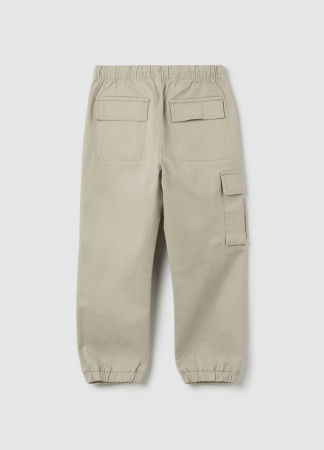 Pantaloni - OVS Kids Pantaloni Gabardin Gri Baieti 3-10 Ani