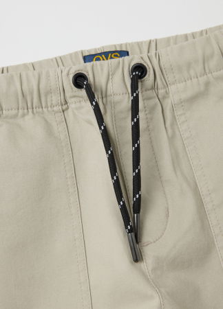 Pantaloni - OVS Kids Pantaloni Gabardin Gri Baieti 3-10 Ani