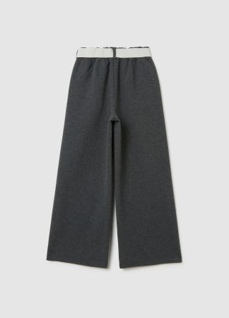 Pantaloni - OVS Kids Pantaloni Gabardin Gri Deschis Fete 3-10 Ani