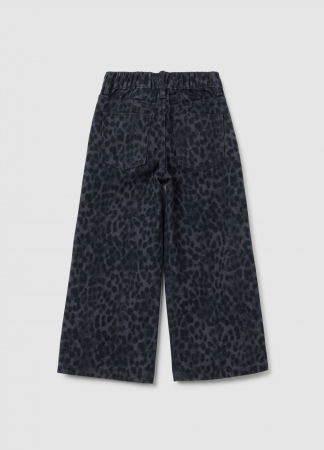 Брюки - OVS Kids Габардиновые Брюки Для Девочек Серые/Чёрные 3-10 Лет