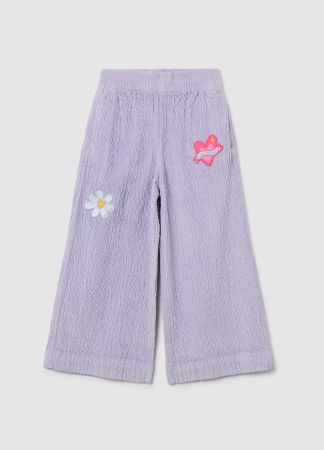 Pantaloni - OVS Kids Pantaloni Gabardin Violet Pal Fete 3-10 Ani