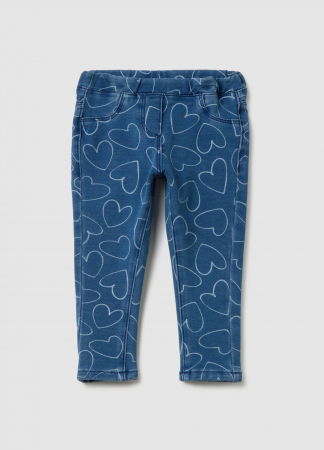 FETE - OVS Kids Pantaloni Medium Light Blue Fete 9-36 Luni