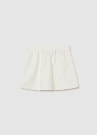 Fetite 3-10 ANI - OVS Kids Pantaloni Scurti Gri/Albi Fete 3-10 Ani