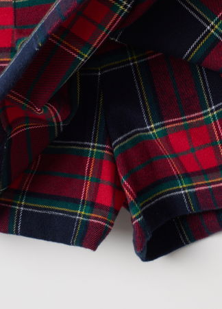 Pantaloni Scurti - OVS Kids Pantaloni Scurti Red Check Fete 3-10 Ani