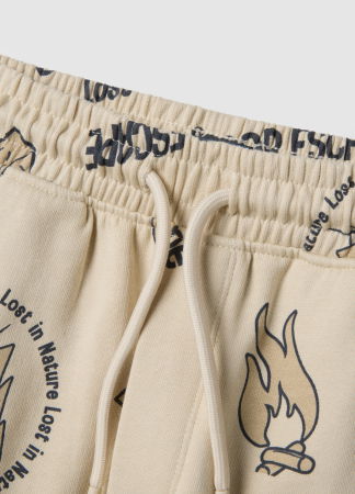 BAIETI - OVS Kids Pantaloni Sport Bej Baieti 3-10 Ani