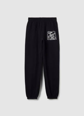 ДЕВОЧКИ - OVS Kids Спортивные Брюки Для Девочек Black Beauty  10-15 Лет