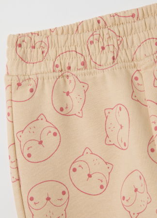 Pantaloni - OVS Kids Pantaloni Sport Cu Fleece Frappe Fete 9-36 Luni