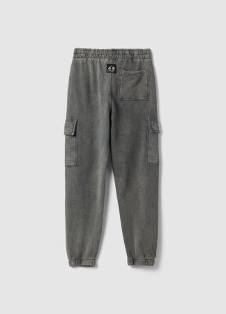 Baieti 10-15 ANI - OVS Kids Pantaloni Sport Gri Baieti 10-15 Ani