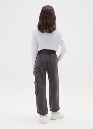 OVS Kids Спортивные Брюки С Флисом Для Девочек Темно-Серые 10-15 Лет [1]