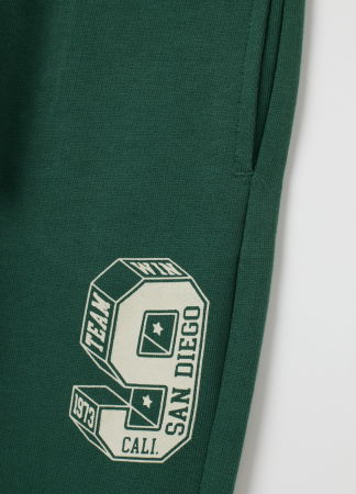 Baieti 3-10 ANI - OVS Kids Pantaloni Sport Hunter Green Baieti 3-10 Ani