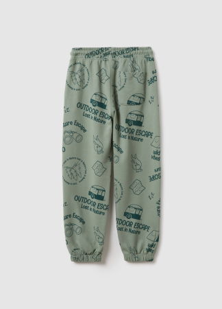 BAIETI - OVS Kids Pantaloni Sport Lily Pad Baieti 3-10 Ani