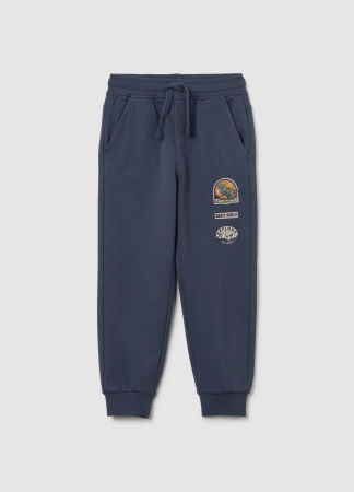 Baieti 3-10 ANI - OVS Kids Pantaloni Sport Cu Fleece Ombre Blue Baieti 3-10 Ani