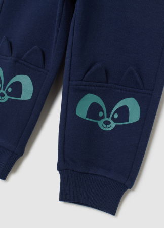 Pantaloni - OVS Kids Pantaloni Sport Cu Fleece Pageant Blue Baieti 9-36 Luni