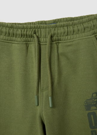 OVS Kids Pantaloni Sport Cu Fleece  Vineyard Green Baieti 3-10 Ani [2]