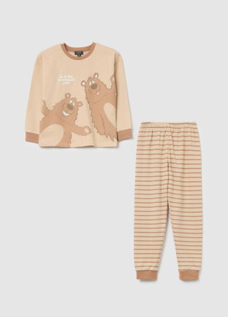 Pijamale - OVS Kids Pijama Antracit Baieti 3-10 Ani