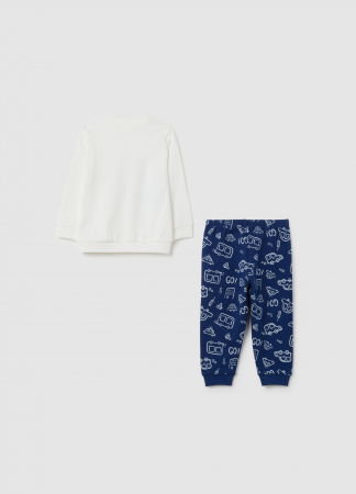 Pijamale - OVS Kids Pijama Blue Depths Baieti 9-36 Luni