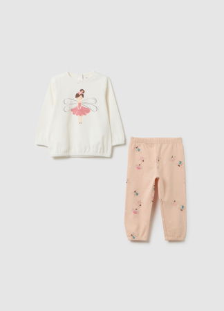 FETE - OVS Kids Pijama Cameo Rose Fete 9-36 Luni