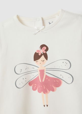 Pijamale - OVS Kids Pijama Cameo Rose Fete 9-36 Luni