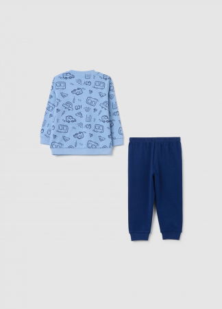 Pijamale - OVS Kids Pijama Forever Blue Baieti 9-36 Luni