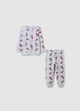 Мальчики 9-36 МЕСЯЦЕВ - OVS Kids Пижама Для Мальчиков Светло-Серая 9-36 Месяцев