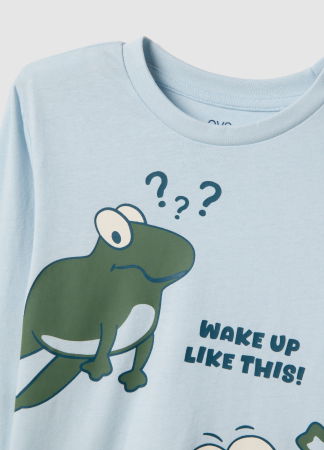 BAIETI - Pijama Maneca Lunga Baby Blue Baieti 3-10 Ani