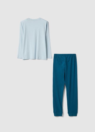 Мальчики 3-10 ЛЕТ - OVS Kids Пижама С Длинным Рукавом Для Мальчиков Blue/Lt Blue 3-10 Лет
