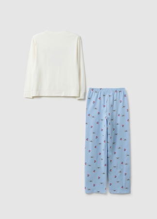 ДЕВОЧКИ - OVS Kids Пижама С Длинным Рукавом Для Девочек Cloud Dancer 10-15 Лет