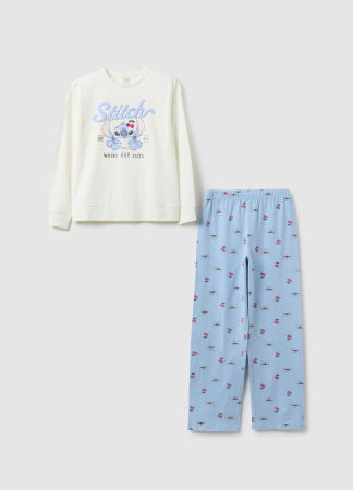 ДЕВОЧКИ - OVS Kids Пижама С Длинным Рукавом Для Девочек Cloud Dancer 10-15 Лет
