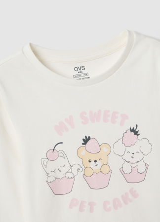 FETE - Pijama Maneca Lunga Cloud Dancer Fete 10-15 Ani